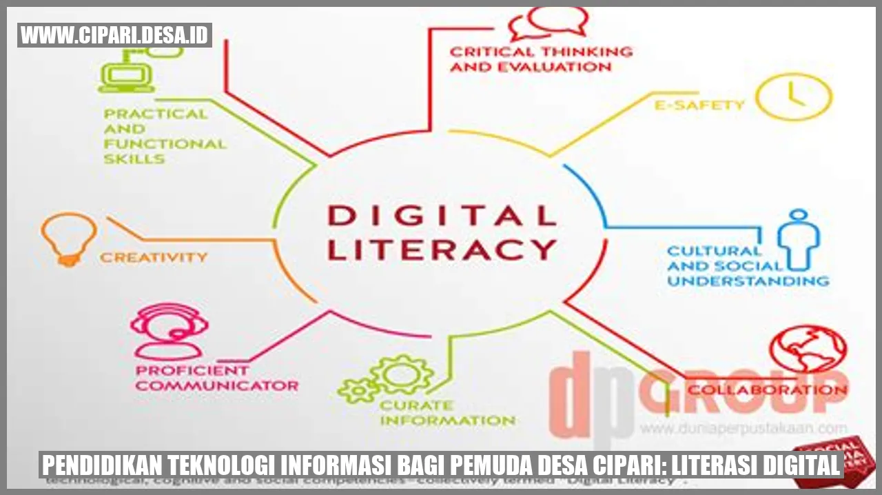 Pendidikan Teknologi Informasi Bagi Pemuda Desa Cipari Literasi