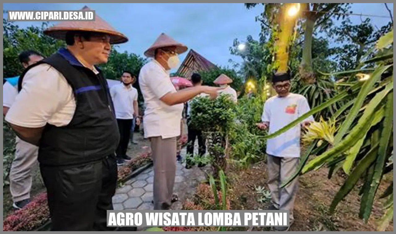 Agro Wisata Lomba Petani