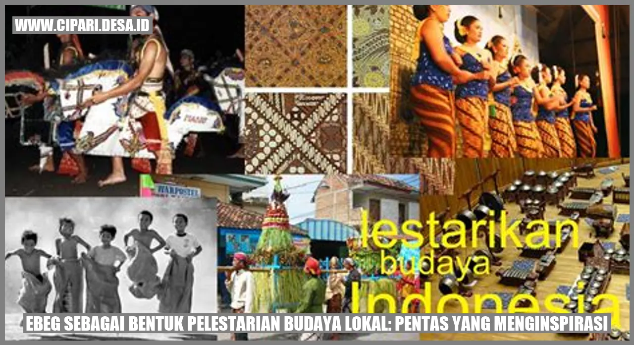 Ebeg sebagai Bentuk Pelestarian Budaya Lokal: Pentas yang Menginspirasi