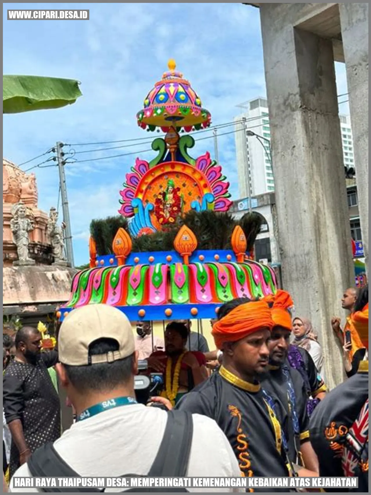 Hari Raya Thaipusam Desa: Memperingati Kemenangan Kebaikan atas Kejahatan