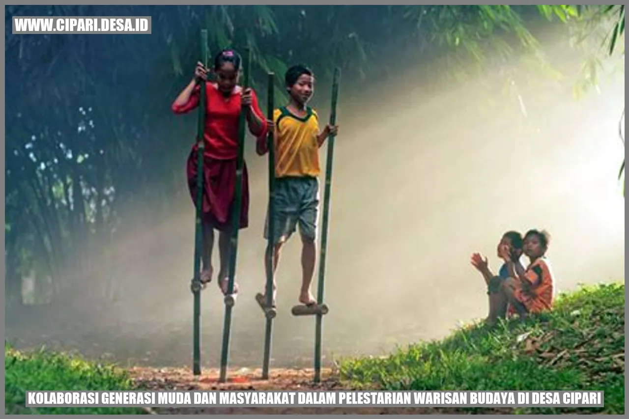 Gambar Warisan Budaya di Desa Cipari