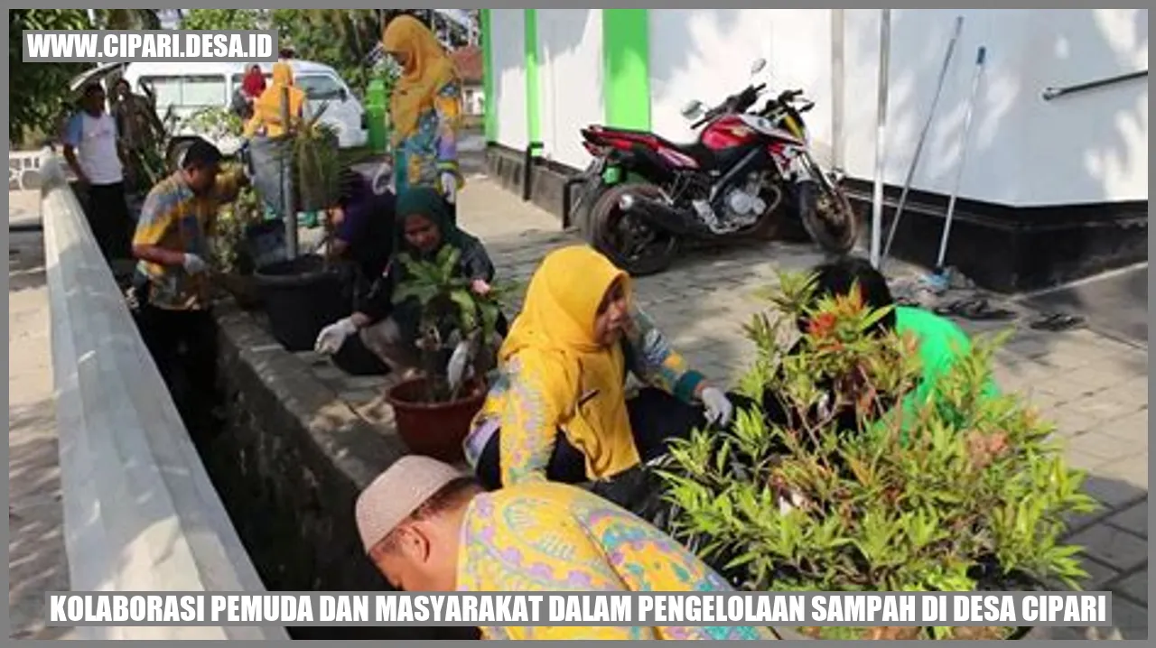 Kolaborasi Pemuda dan Masyarakat dalam Pengelolaan Sampah di Desa Cipari