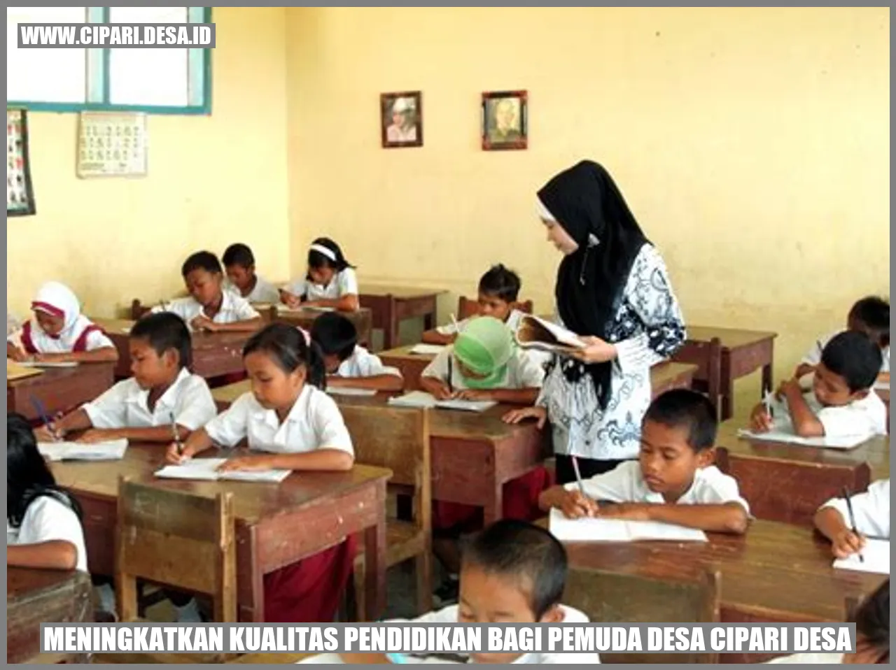 Meningkatkan Kualitas Pendidikan bagi Pemuda Desa Cipari