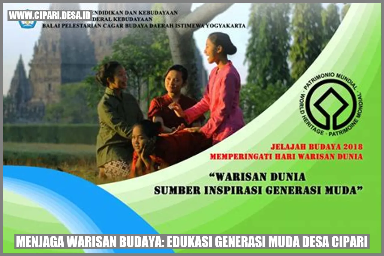 Warisan Budaya Desa Cipari