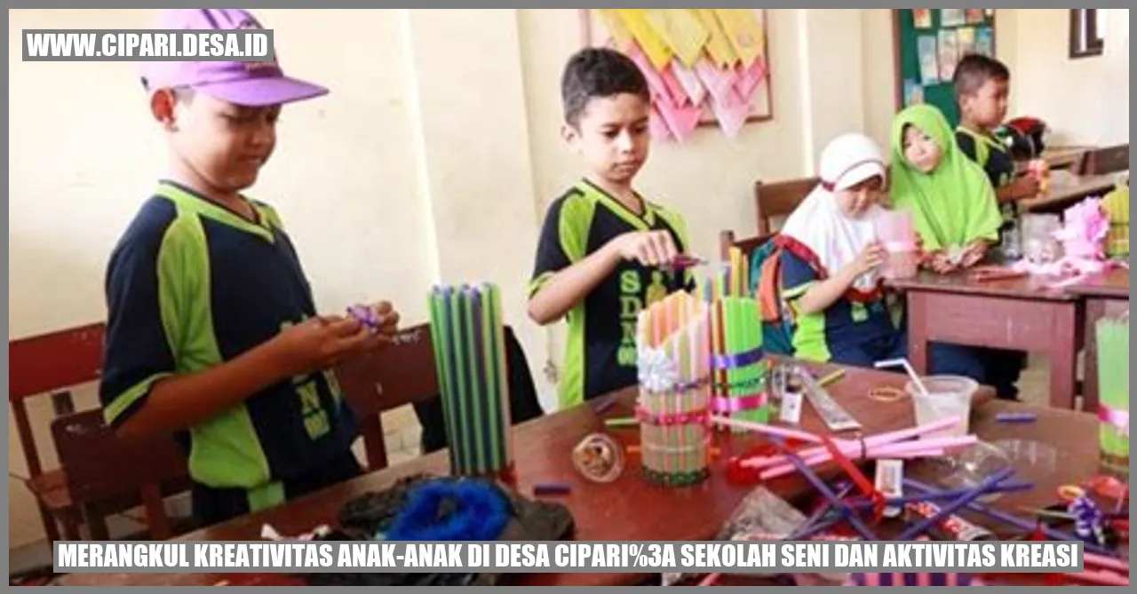 Sekolah Seni dan Aktivitas Kreasi