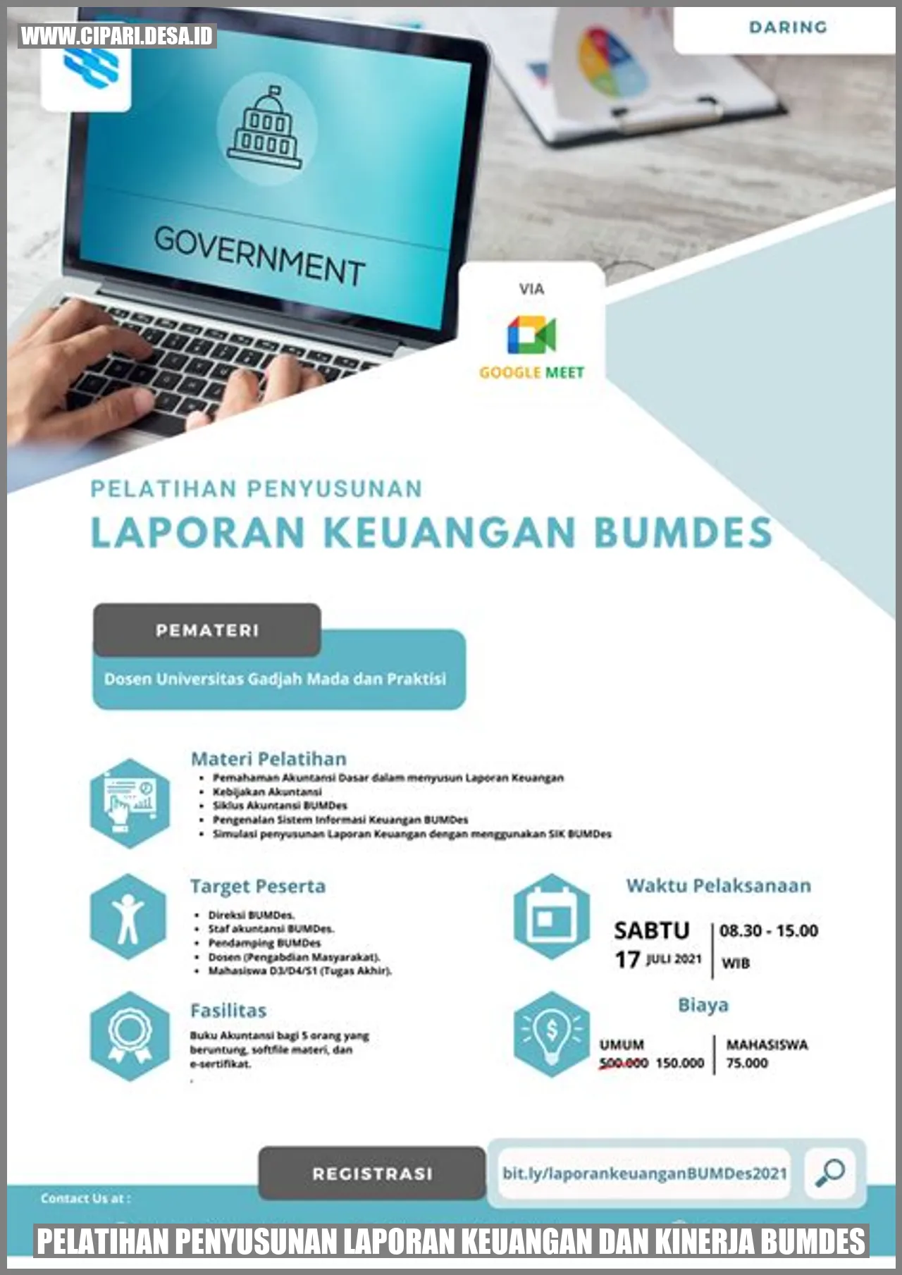 Pelatihan Penyusunan Laporan Keuangan dan Kinerja BUMDes