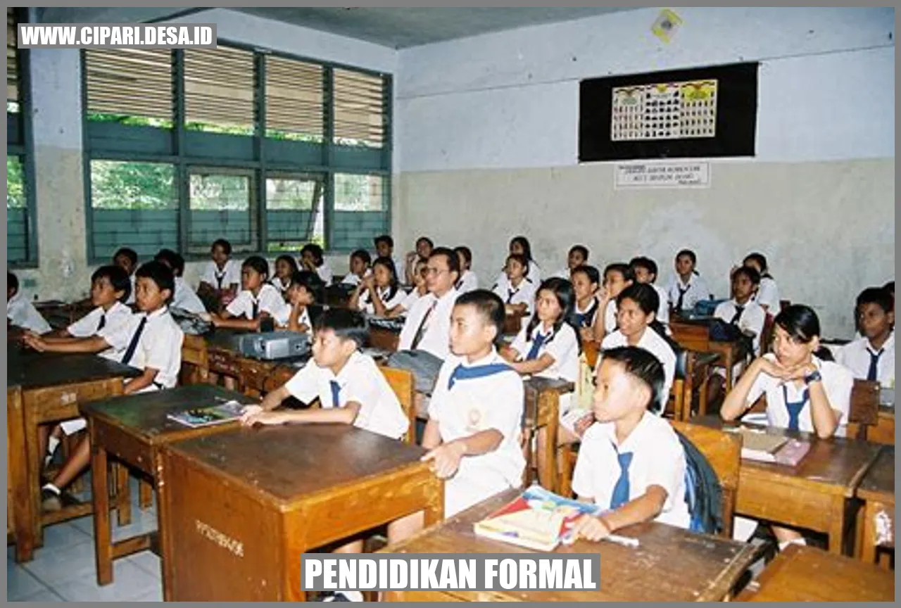 pendidikan formal