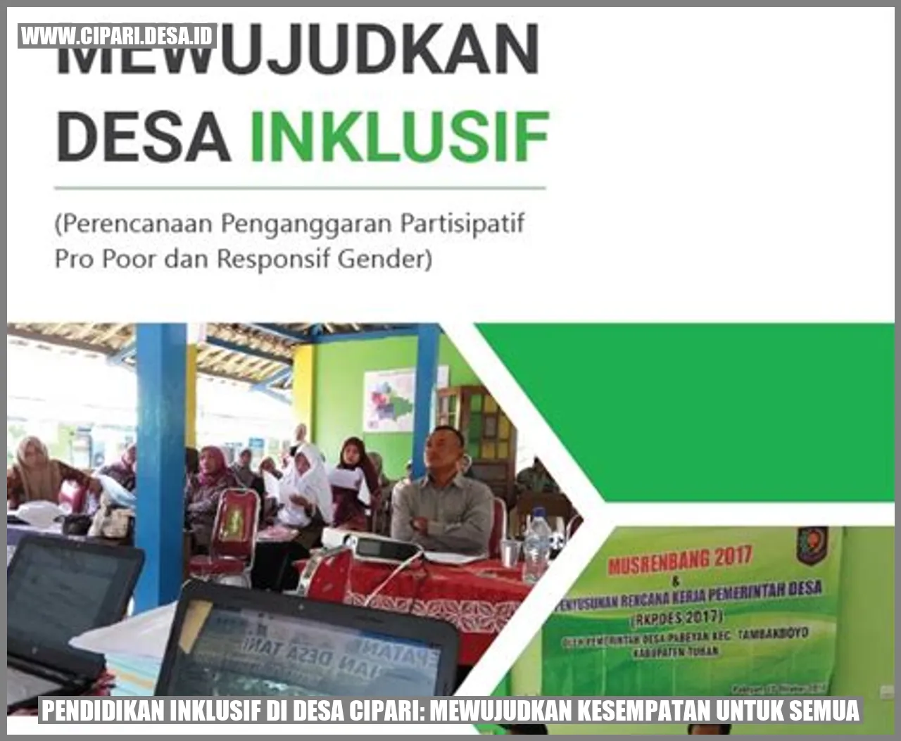 Pendidikan Inklusif di Desa Cipari