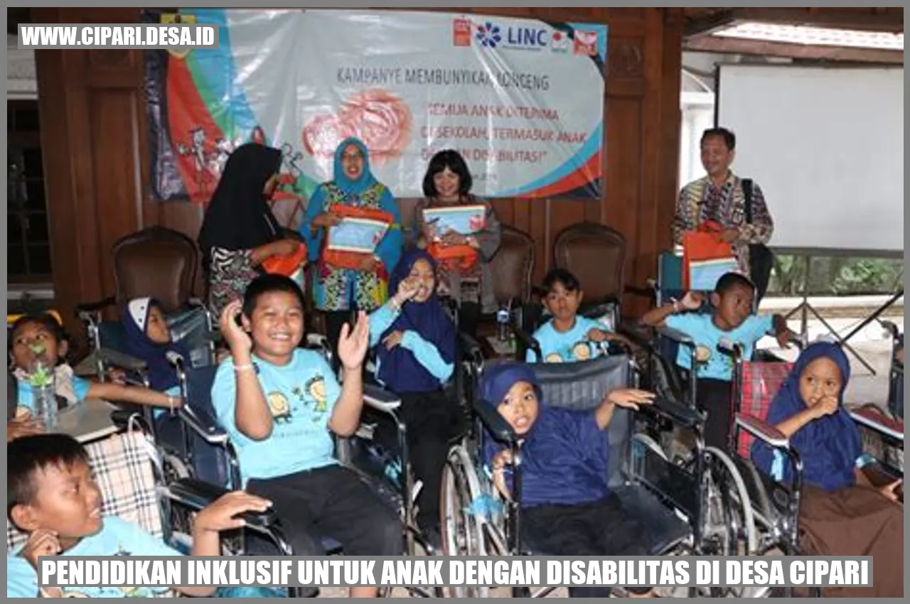 Pendidikan Inklusif untuk Anak dengan Disabilitas di Desa Cipari