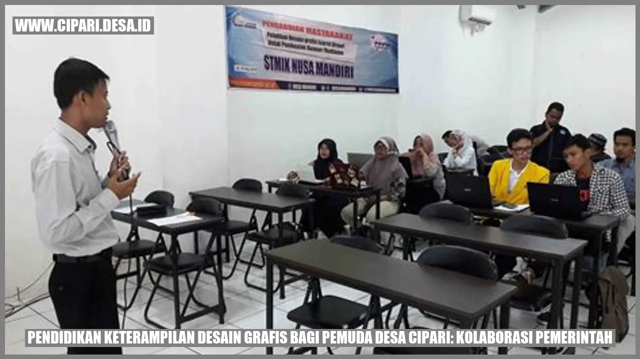 Pendidikan Keterampilan Desain Grafis bagi Pemuda Desa Cipari: Kolaborasi Pemerintah