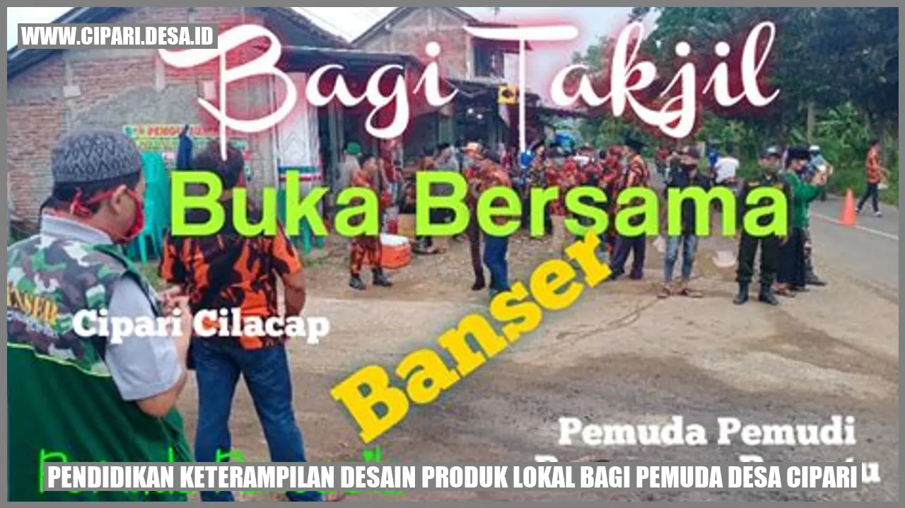 Pendidikan Keterampilan Desain Produk Lokal bagi Pemuda Desa Cipari