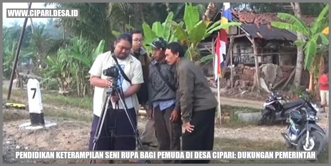 Pendidikan Keterampilan Seni Rupa Desa Cipari