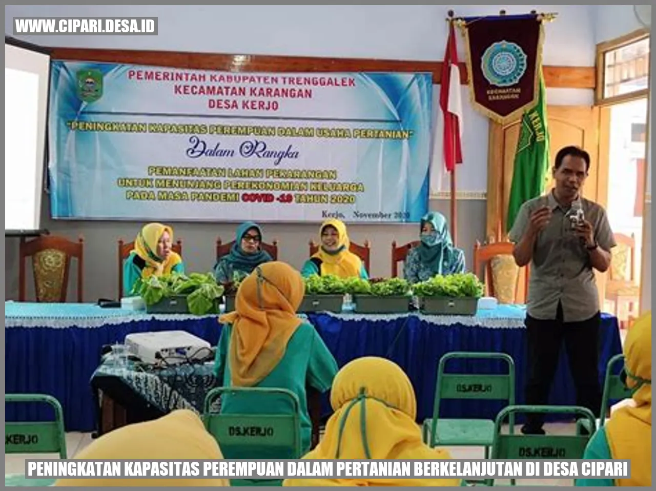 Peningkatan Kapasitas Perempuan dalam Pertanian Berkelanjutan di Desa cipari