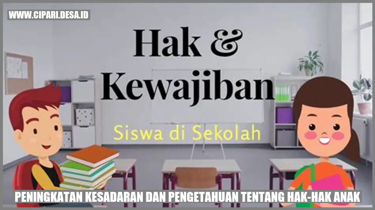 Peningkatan Kesadaran Hak-Hak Anak