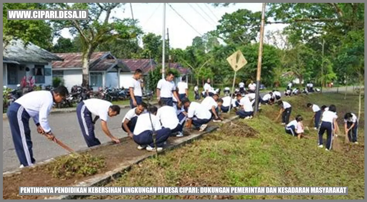 Pentingnya Pendidikan Kebersihan Lingkungan