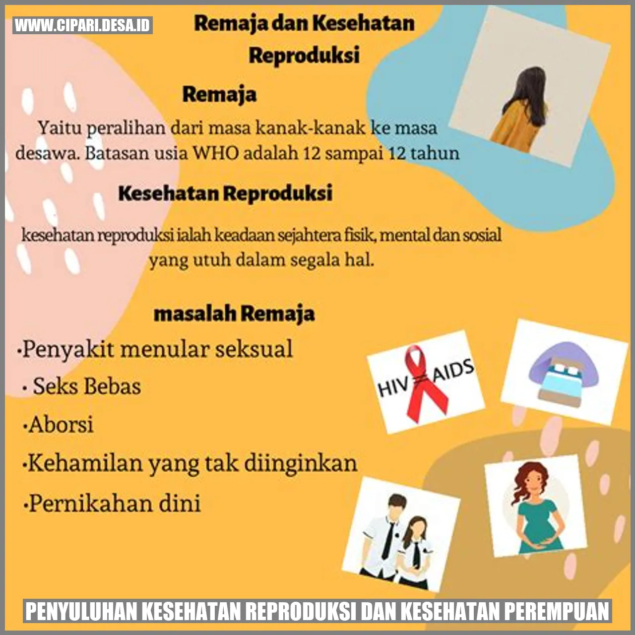 Penyuluhan Kesehatan Reproduksi dan Kesehatan Perempuan