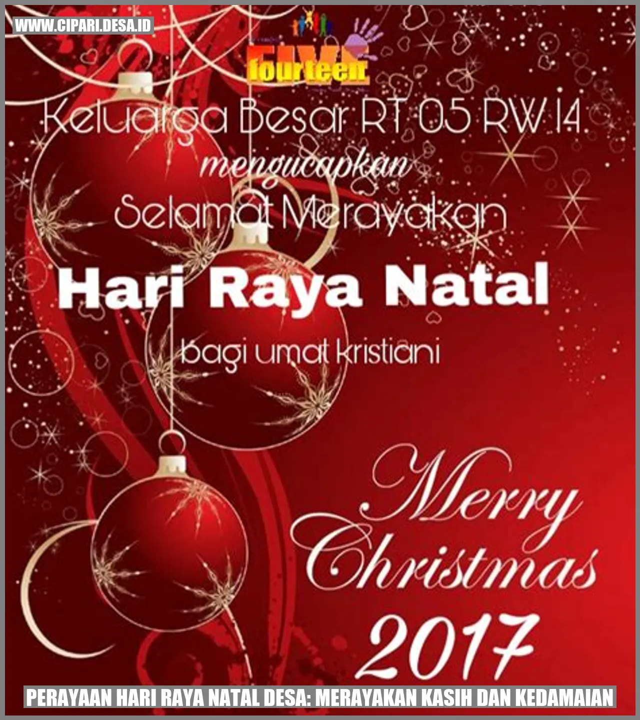 Perayaan Hari Raya Natal Desa: Merayakan Kasih dan Kedamaian