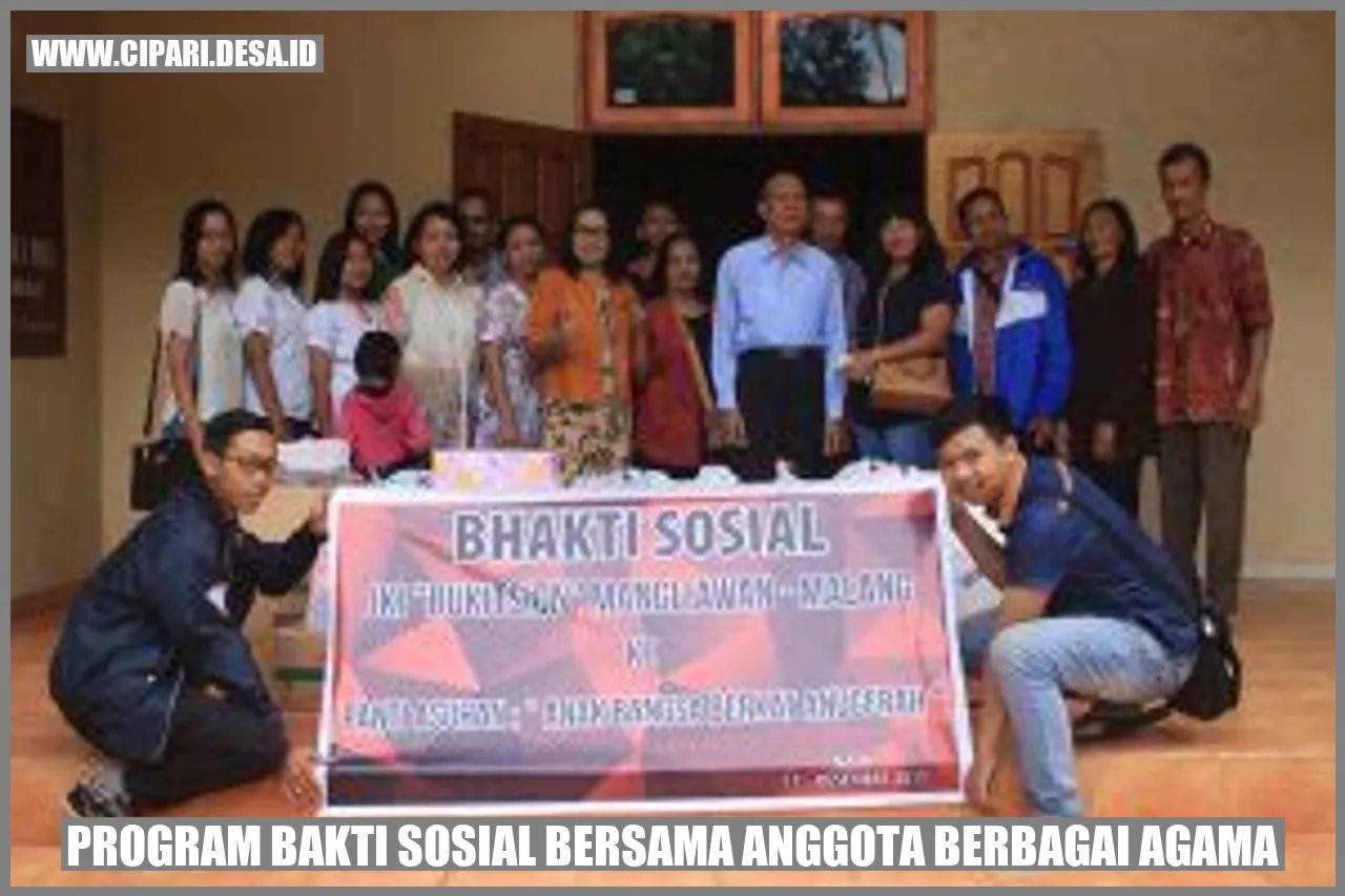 Program Bakti Sosial Bersama